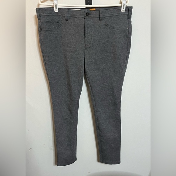 Pilcro and the Letterpress Serif Gray Pants Sz 32 - Picture 2 of 10